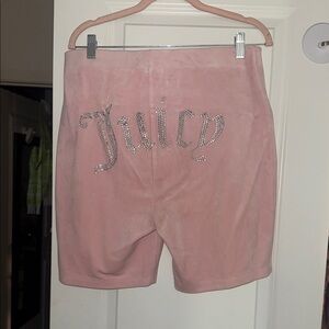 Juicy Couture High Waist Pink Shorts
